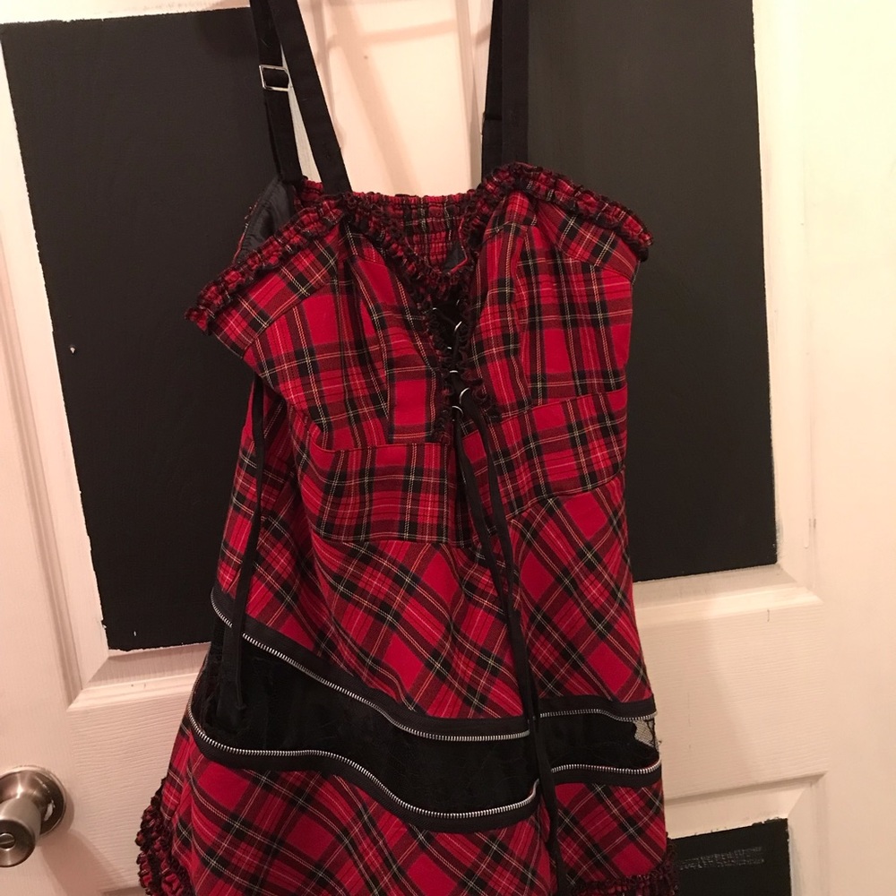 Black and Red Hell Bunny dress size XXL